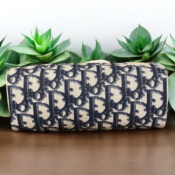 DIOR TROTTER LEATHER Makeup BAG - Picture 4 of 13